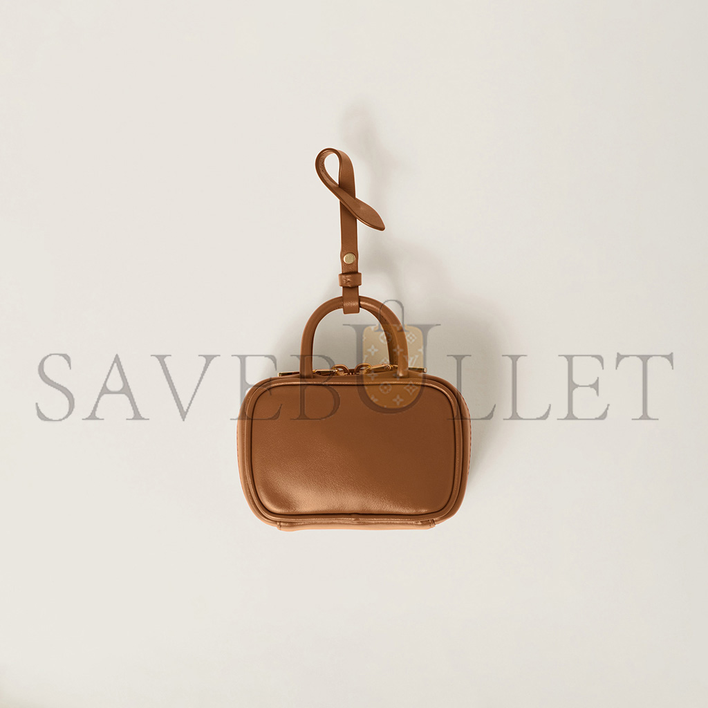 MIUMIU LEATHER MICRO BAG 5NR036 (11*7*4cm) MIUMIU LEATHER MICRO BAG 5NR036 (11*7*4cm)